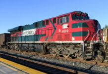 A Ferromex train
