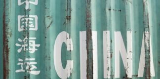 China shipping container