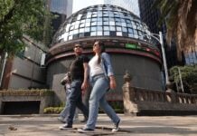 financial district of Mexico City