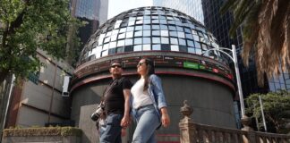 financial district of Mexico City