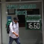peso exchange rate at 16.60