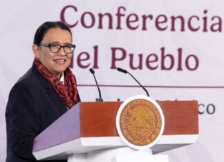 Interior Minister Rosa Icela Rodríguez