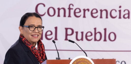 Interior Minister Rosa Icela Rodríguez