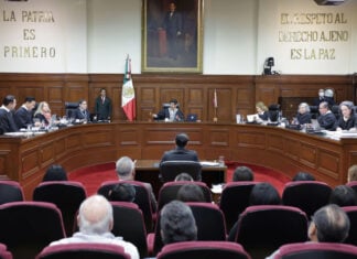 Hugo Aguilar leads a Supreme Court (SJCN) session on August 24, 2026