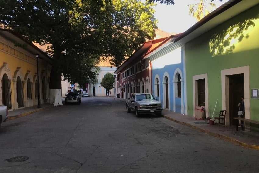 Batopilas, Chihuahua main plaza