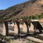 Railroad trestle in Batopilas, Chihuahua