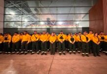 Mexican firefighters deployed to British Columbia