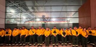 Mexican firefighters deployed to British Columbia