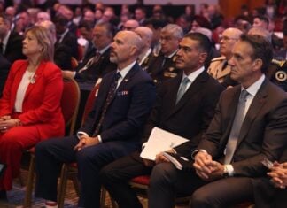 garcía harfuch and cole at DEA conference