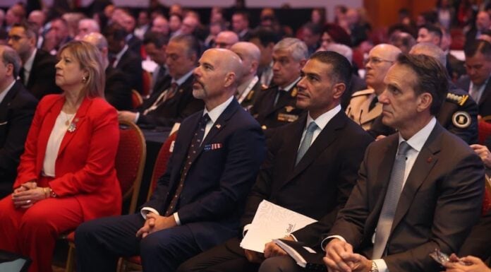 garcía harfuch and cole at DEA conference