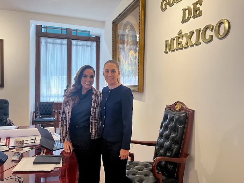 Lezama and Sheinbaum