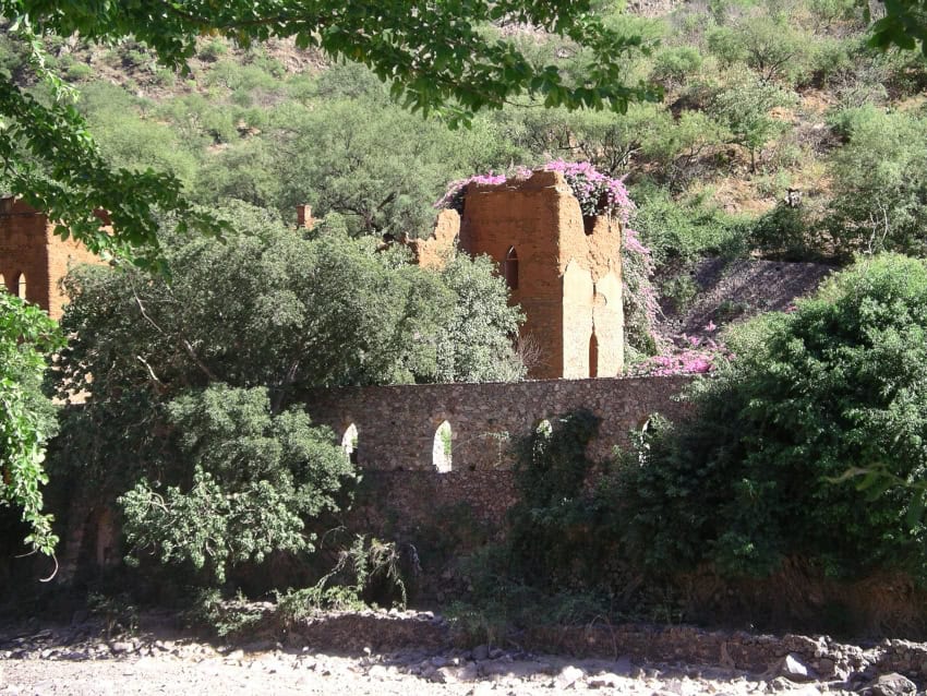 Hacienda San Miguel ruins in Batopilas