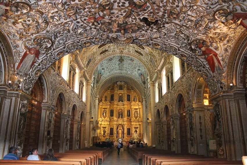 The Temple of Santo Domingo de Guzmán is an inimitable Oaxacan spectacle.