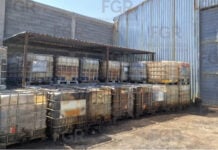 huachicol containers
