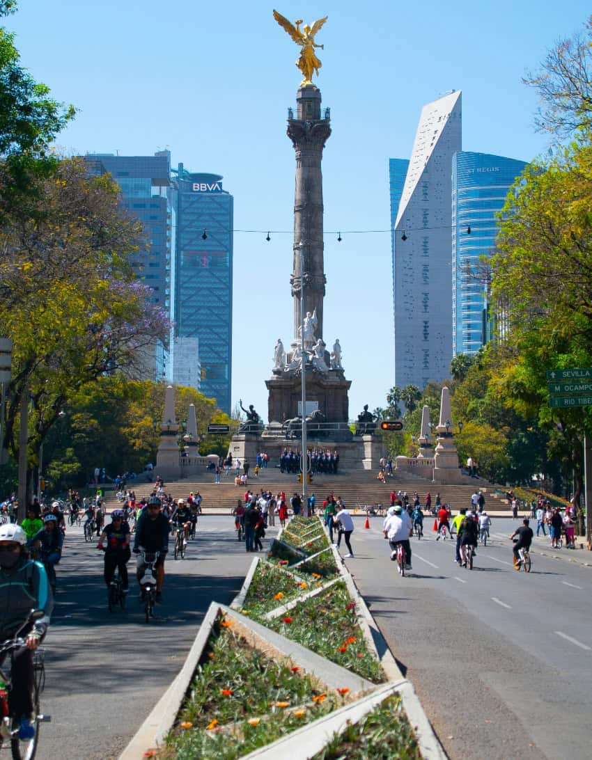 Ángel de la Independencia in Mexico City