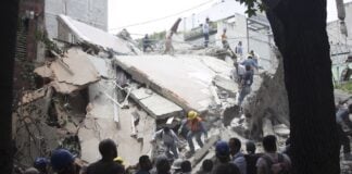 earthquake in Mexico City