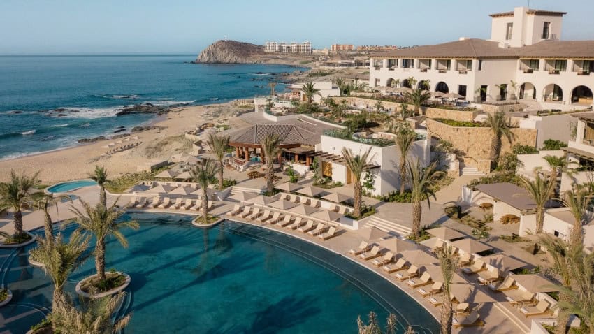 Four Seasons Resort in Los Cabos at Cabo del Sol overlooking Punta Ballena and the Gulf of California