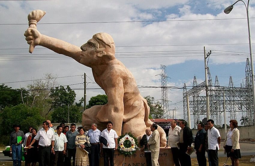 Monument to Jacinto Canek in Mérida