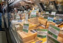 cheese display