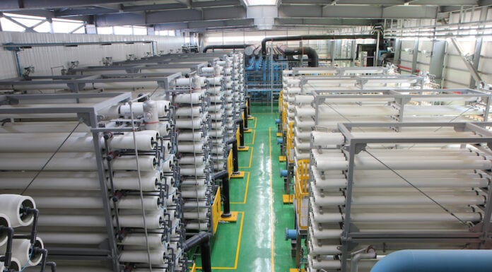 Reverse osmosis desalination and water treatment facilities