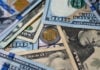 dollars and mexican pesos