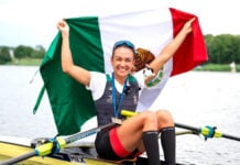 Mexican rower Kenia Lechuga