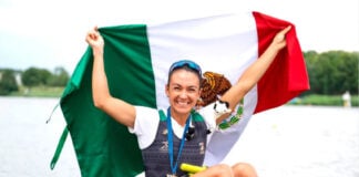 Mexican rower Kenia Lechuga