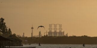 Olmeca Refinery from a distance