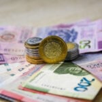 Mexican peso banknotes and coins