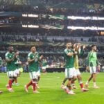 El Tri applauded by fans at Estadio Azteca after the team's World Cup loss to England