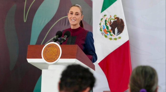 President Sheinbaum at her morning press conference