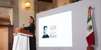 President Sheinbaum at her September 17 mañanera press conference