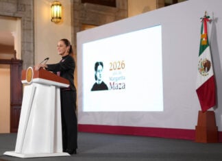 President Sheinbaum at her September 17 mañanera press conference