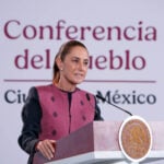 President Sheinbaum at her September 22 mañanera press conference