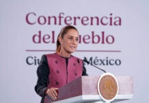 President Sheinbaum at her September 22 mañanera press conference