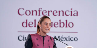 President Sheinbaum at her September 22 mañanera press conference
