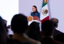 President Sheinbaum at her September 23 mañanera press conference