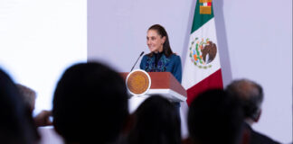 President Sheinbaum at her September 23 mañanera press conference