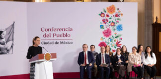 President Sheinbaum at her September 24 mañanera press conference