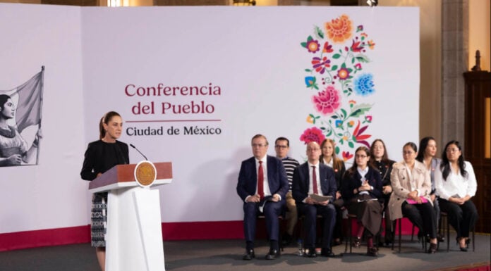 President Sheinbaum at her September 24 mañanera press conference