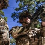 U.S. Soldiers, assigned to the U.S. Army Western Hemisphere Command, conduct the M320 grenade launcher lane as part of the 2026 U.S. Army Best Squad Competition at Fort Benning, Georgia, Sept. 14, 2026. The annual competition tests squads’ proficiency in warrior tasks and battle drills to identify the most cohesive, highly trained, disciplined and physically fit team ready to fight and win, while demonstrating a commitment to the Army Values and Warrior Ethos.