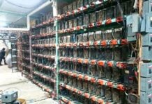cryptomining farm in Puebla