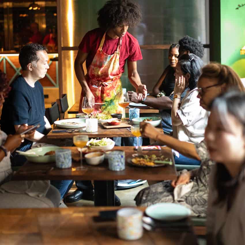 "Pay What You Can" dinner in Mexico City on Aug. 26