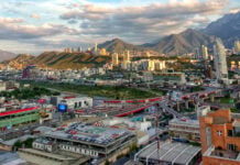 Downtown Monterrey in Nuevo León