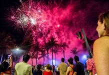 Fireworks in Puerto Vallarta
