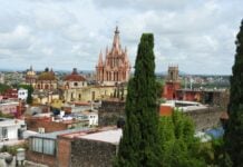 San Miguel de Allende city view