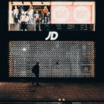 A JD Sports store in Oxford Street, London, UK