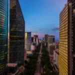 Paseo de la Reforma in Mexico City.