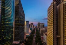 Paseo de la Reforma in Mexico City.