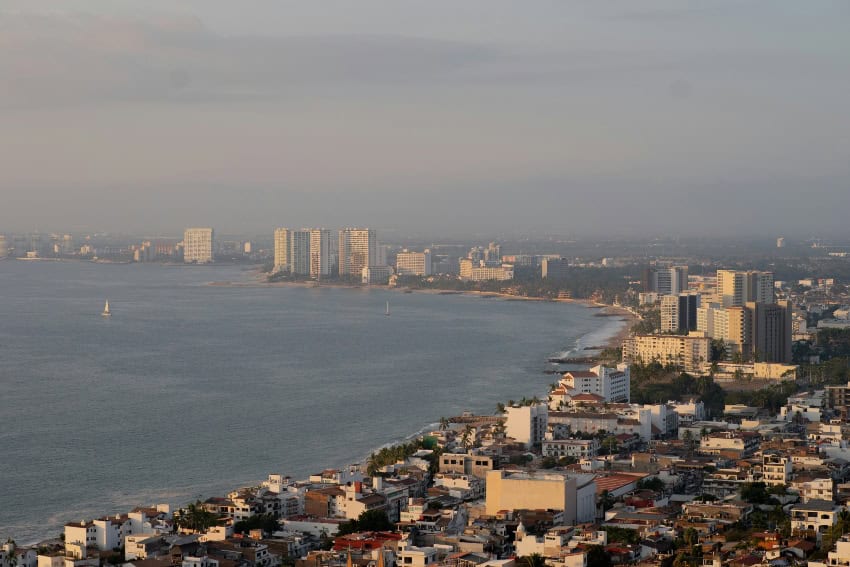 Coastline of Puerto Vallarta